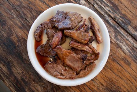 Bbq lamb dinner