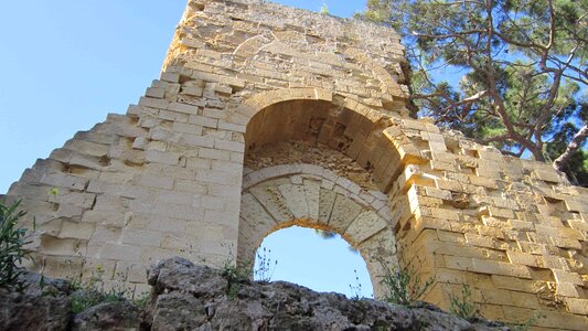 Ancient arch architecture photo