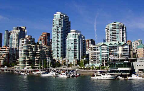 Canada city shoreline photo