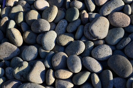 Beach sea sand gravel photo