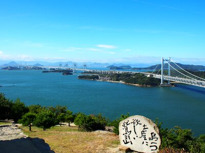 Seto ohashi bridge kurashiki landscape