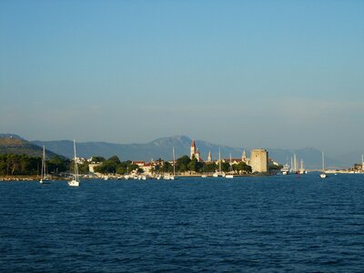 Croatia sailing adriatic sea photo
