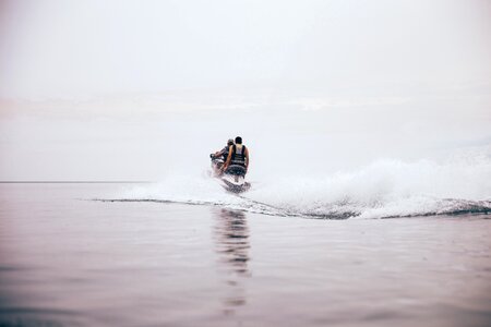 Jet Ski Makes Waves photo