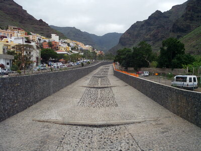 The Valle Gran Rey on the island La Gomera photo