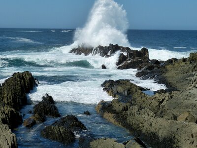 Rock water nature photo