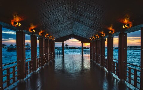 Architecture beautiful photo dock