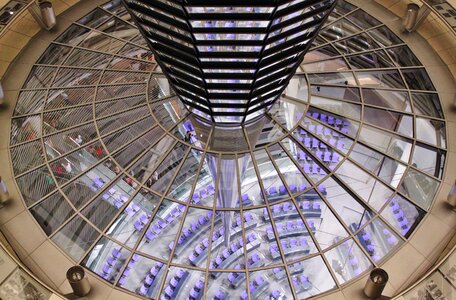 Glass dome building architecture photo