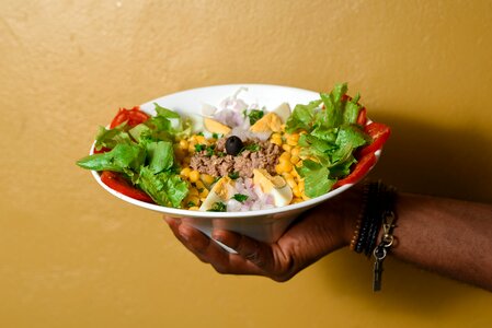 Salad food meal photo