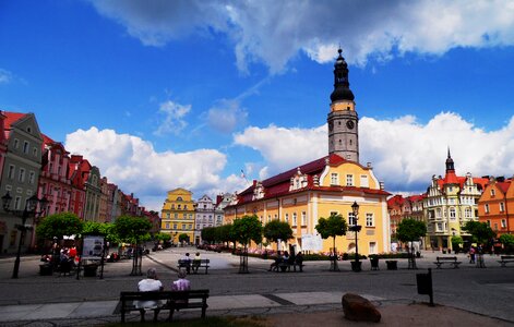 Old City Hall in Wroclaw, Poland in a summer day photo