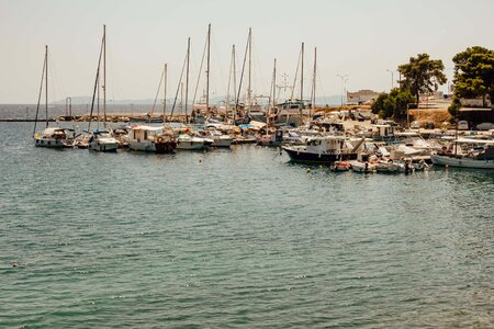 Marina greece dock photo