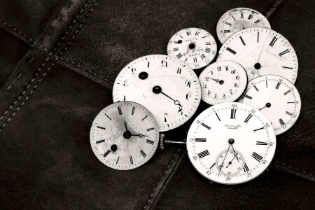 Alarm antique clock photo