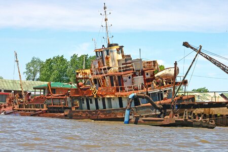 River boat water photo