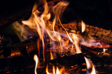Hot heat bonfire photo