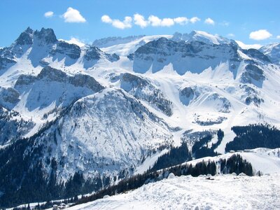 Italy mountains the alps photo