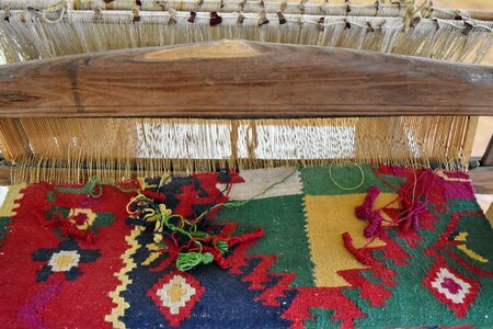 Antiquity doormat handmade