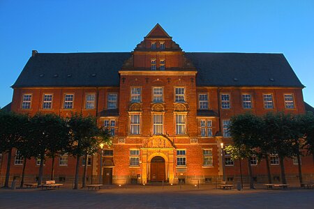View night photograph architecture