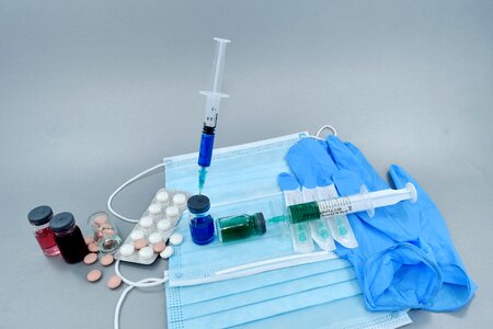 Antibacterial cure equipment photo