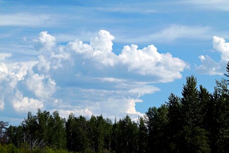 Clouds blue weather