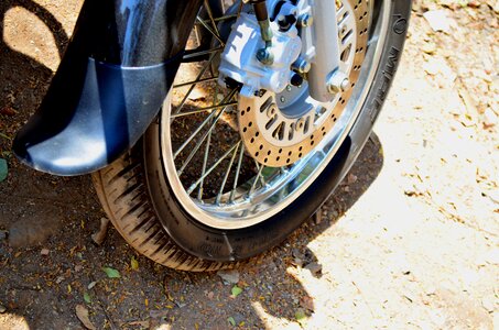 Motorcycle Wheel photo