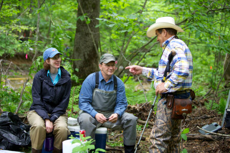 FWS employees surveying and assessing rivers and streams-5