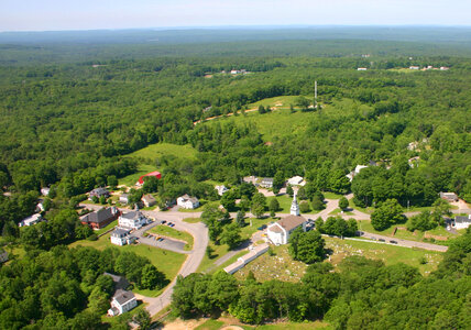 Rindge Center Overview of town in New Hampshire photo