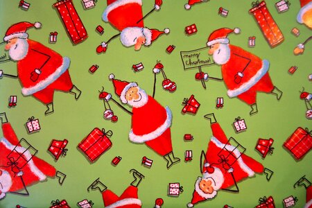 Green red gift
