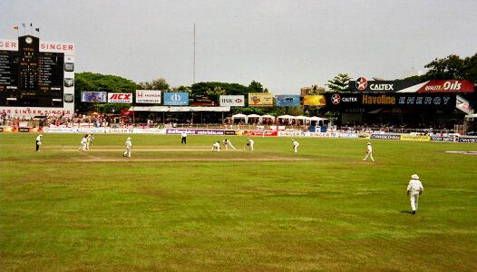 Match between England and Sri Lanka in Colombo photo