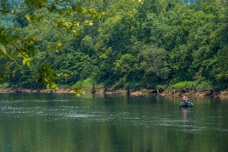 People fishing on the Cumberland River Tailwater-1 photo
