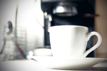White Coffee Cup photo