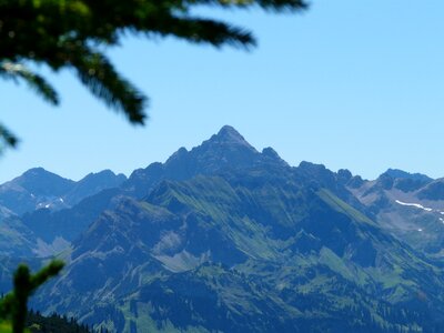 Panorama view mountains