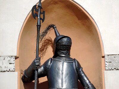 Armor cast iron medieval