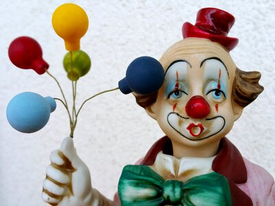 Colorful funny balloons