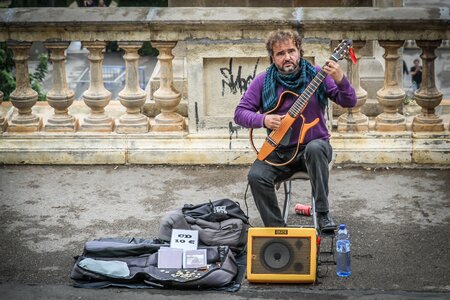 Guitarist barcelona spain