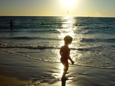 Boy silhouette 