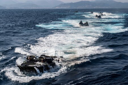 Amphibious assault vehicles
