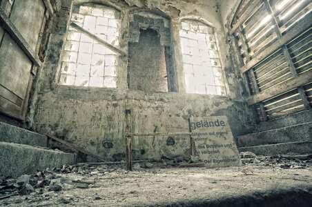 Abandoned decay forgotten photo