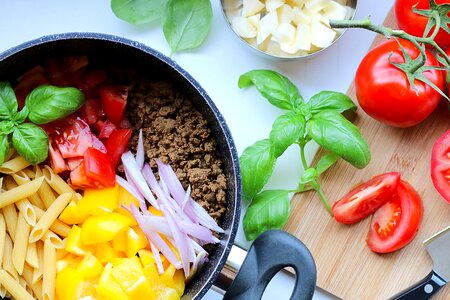 Vegan Pasta Cooking photo