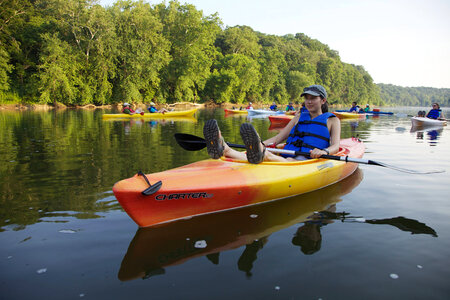 Kayaking on the Potomac River-3 photo