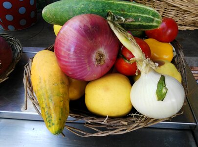 Local fruit vegetables