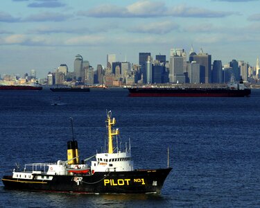 Harbor water new york city photo