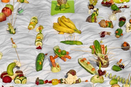 Decoration food handkerchief