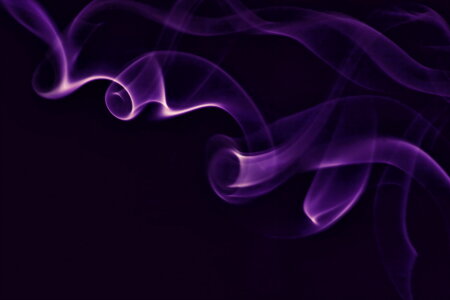 Purple Swirly Smoke photo