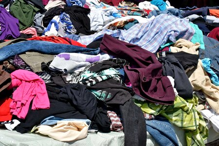 Clothes garbage recycling