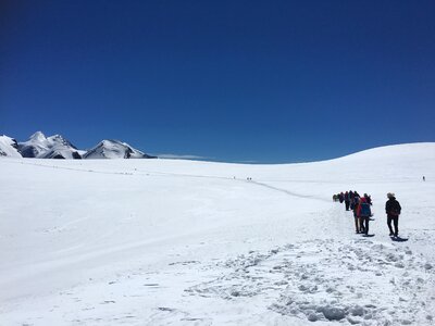 The slopes of Zermatt Ski Paradise Zermatt Switzerland