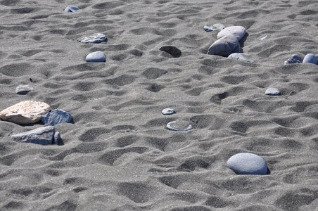 Stone sand track