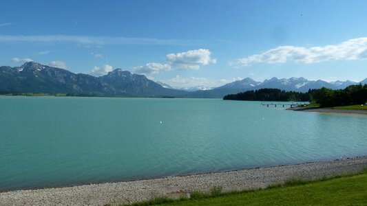 Panorama water lake photo