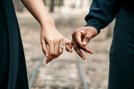 Couple in love photo