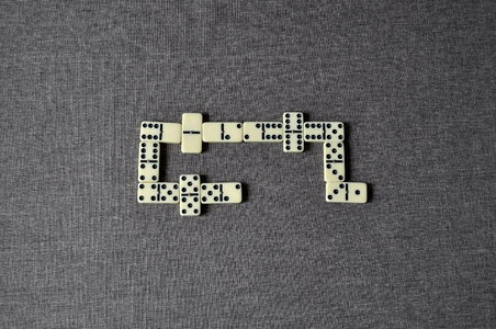 Desktop dominoes office