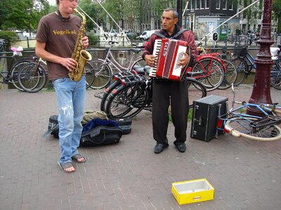 Saxophone performers musician photo