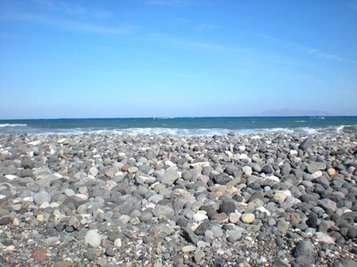 Greece marine gravel
